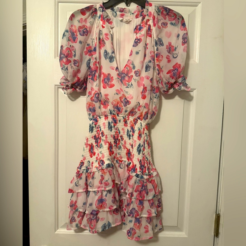 Allison NY floral mini dress
